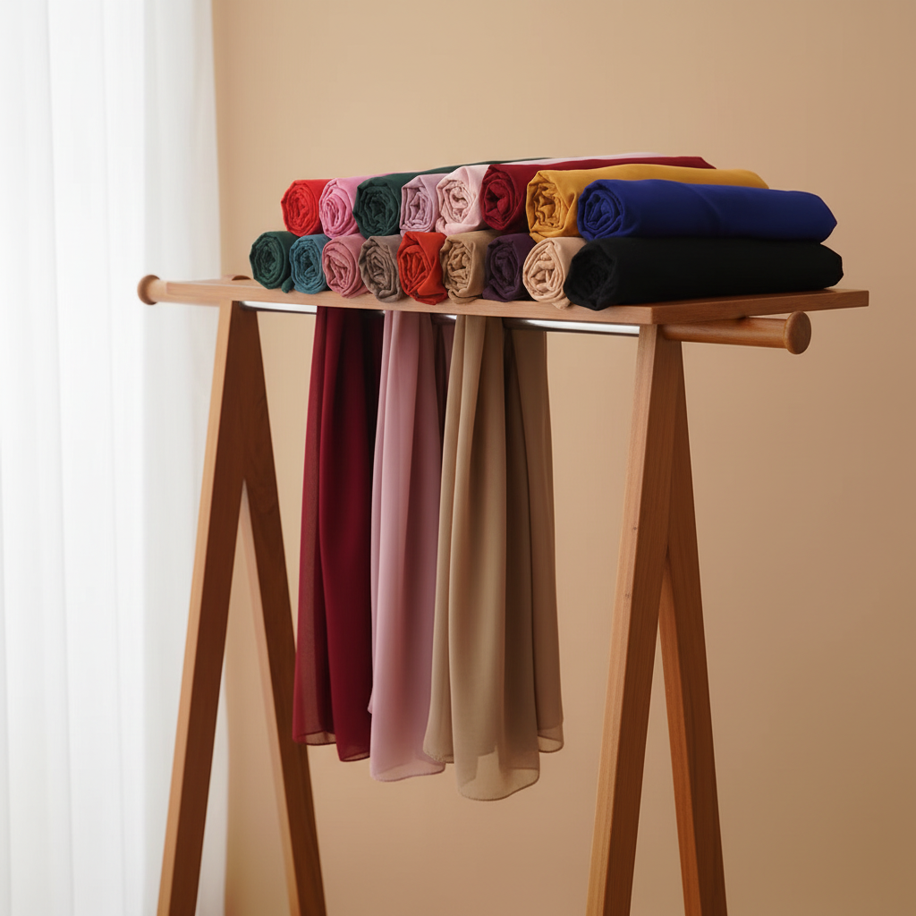 Hijab Mousseline de Soie DUHA